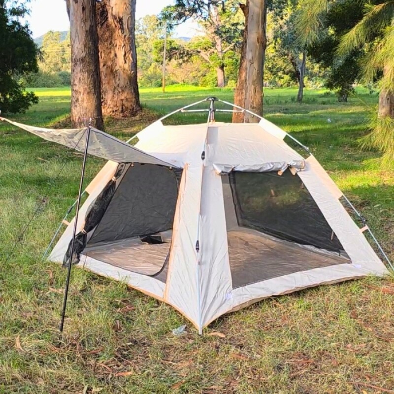 Carpa Impermeable Autoarmable con Avance -Capacidad 2 personas Carpa Impermeable Autoarmable con Avance -Capacidad 2 personas
