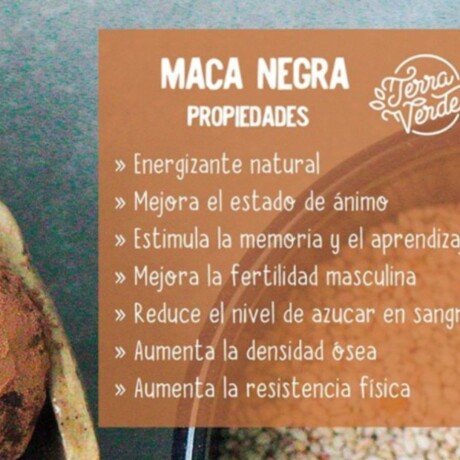 Maca Negra 200g Terra Verde Maca Negra 200g Terra Verde