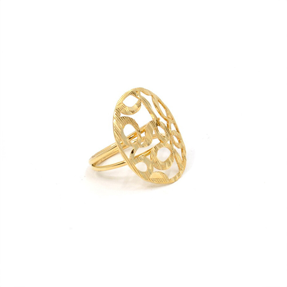 Anillo En Oro 18K Con Importante Diseño Anillo En Oro 18K Con Importante Diseño
