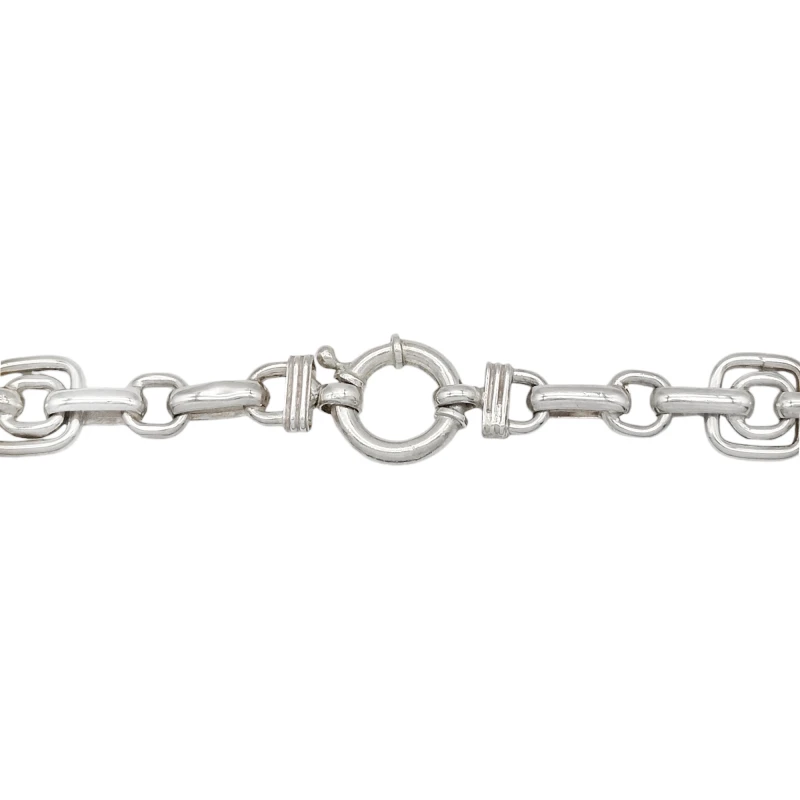 Cadena cuadrado doble - Plata 925 -Sin piedra-CD3237 sinpiedra