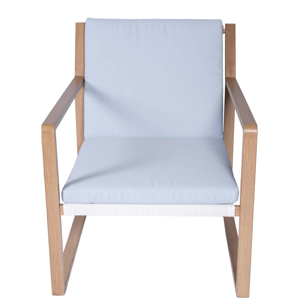 SET DE TERRAZA ALUMINIO ALUMINIO BLANCO CORAL