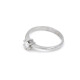 Anillo Solitario En Platino Y Brillante Anillo Solitario En Platino Y Brillante