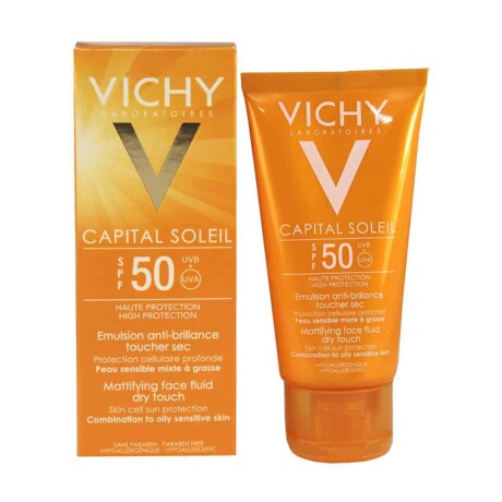 Vichy Idéal Soleil Crema rostro toque seco FPS 50 Vichy Idéal Soleil Crema rostro toque seco FPS 50