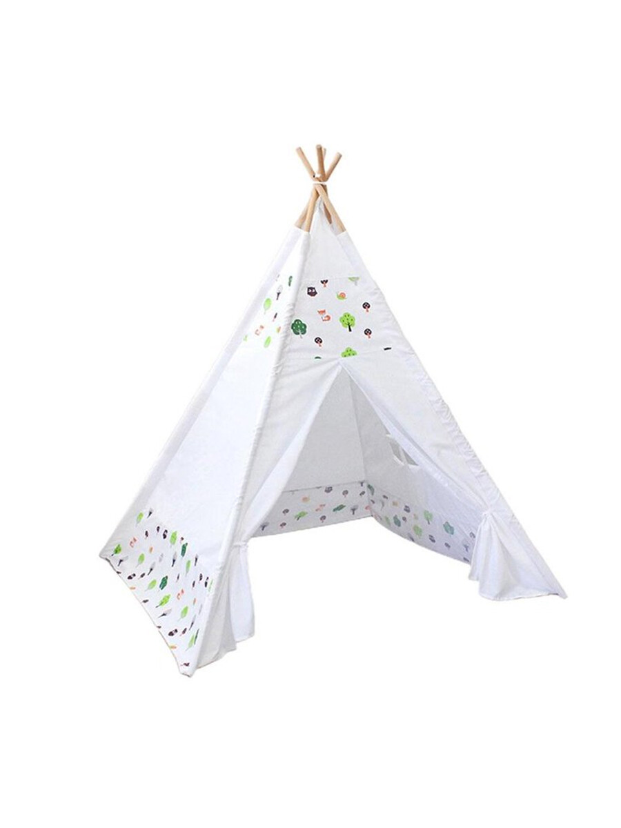 CARPA TIPO TIPI - BLANCO 