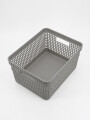 CESTA PLASTICA BEIGE