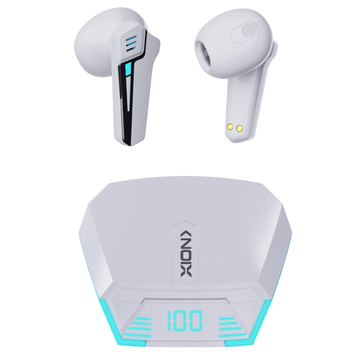 Auriculares Inalámbricos Gamer Bluetooth 5.0 Xion Xi-augt - AURICULARES XION GAMER BT XI-AUGT BLANCO 