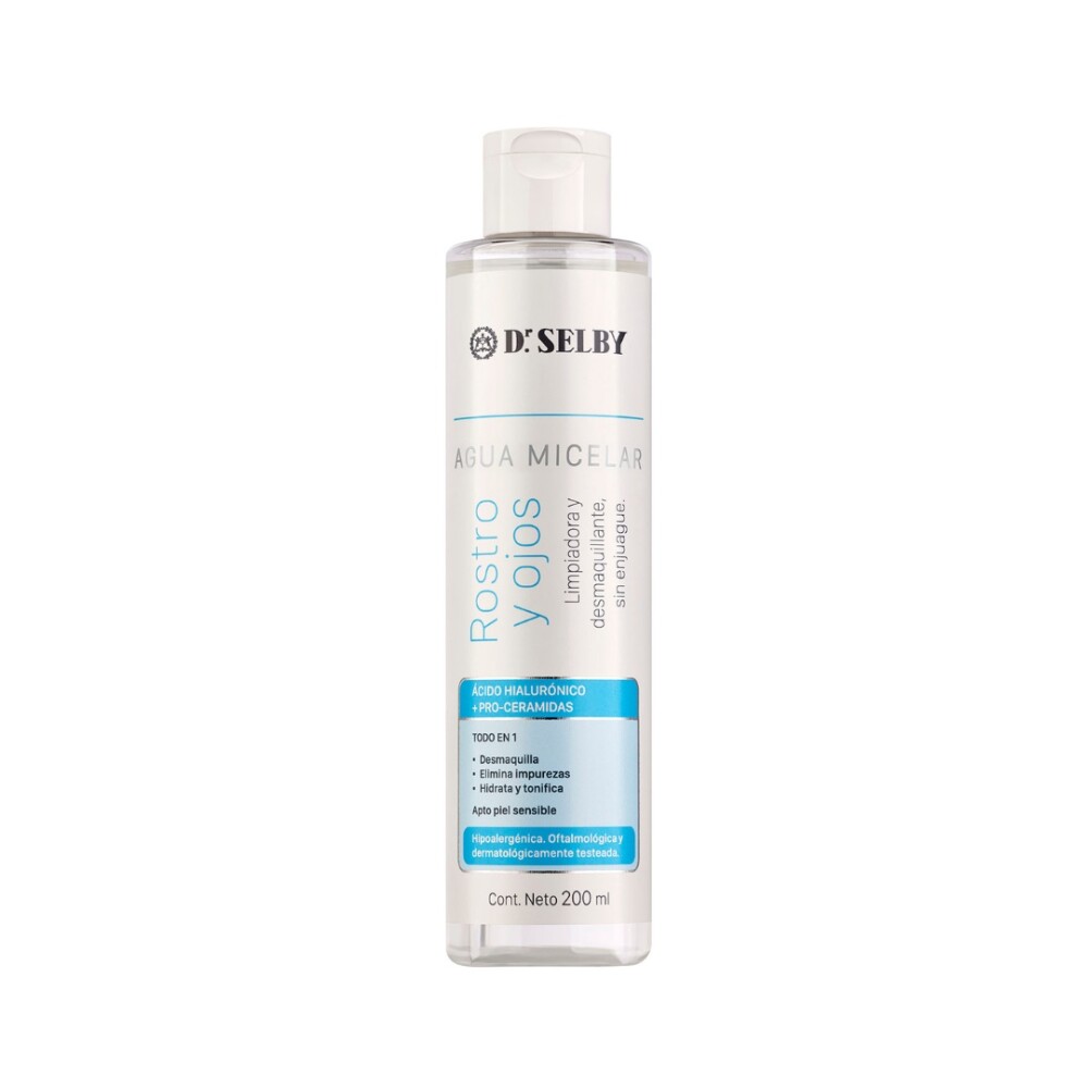 DR. SELBY AGUA MICELAR ROSTRO/OJOS 200ML única