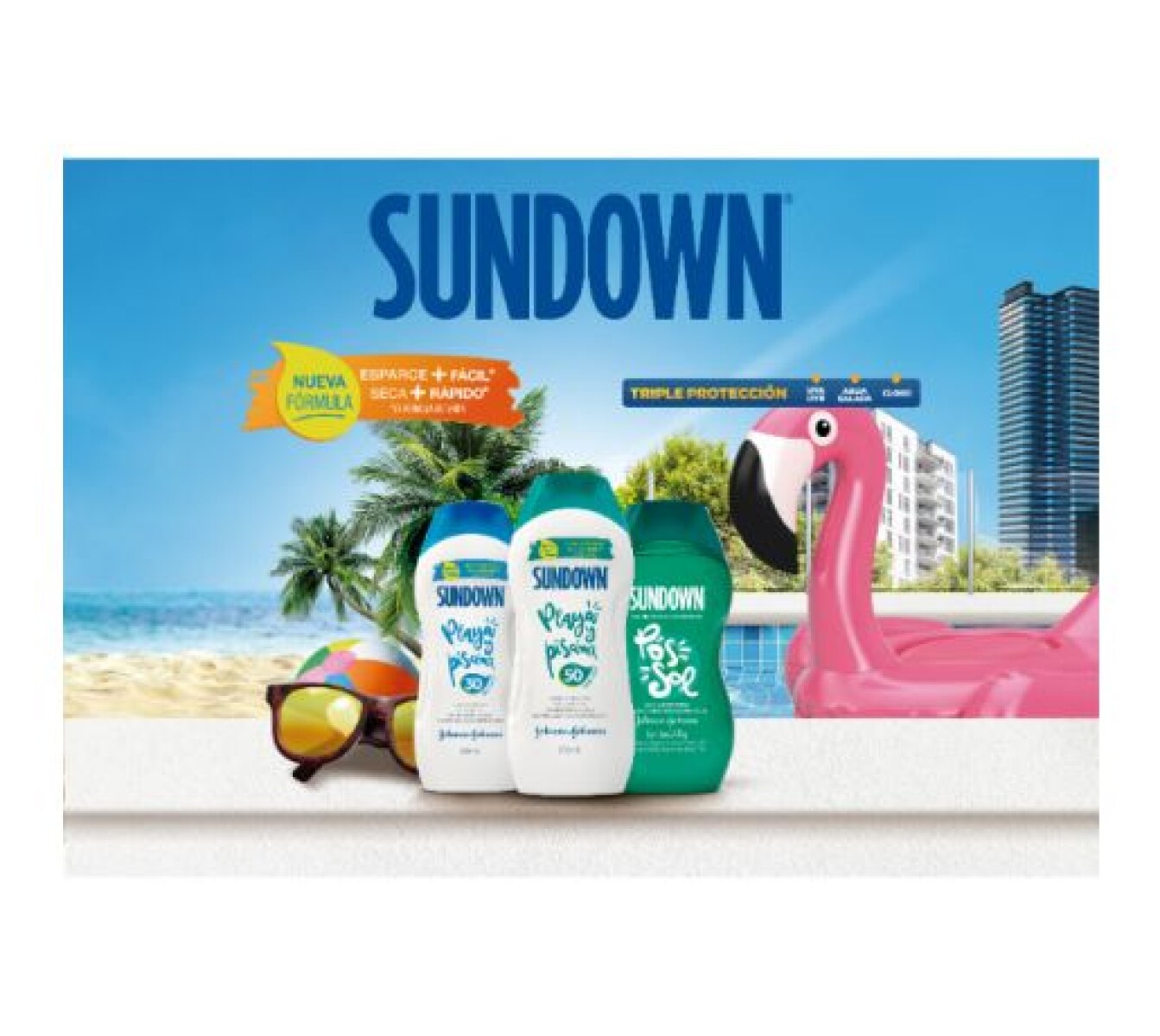 Sundown Protector Solar FPS 50 Loción 200ml – Máxima Protección y Hidratación