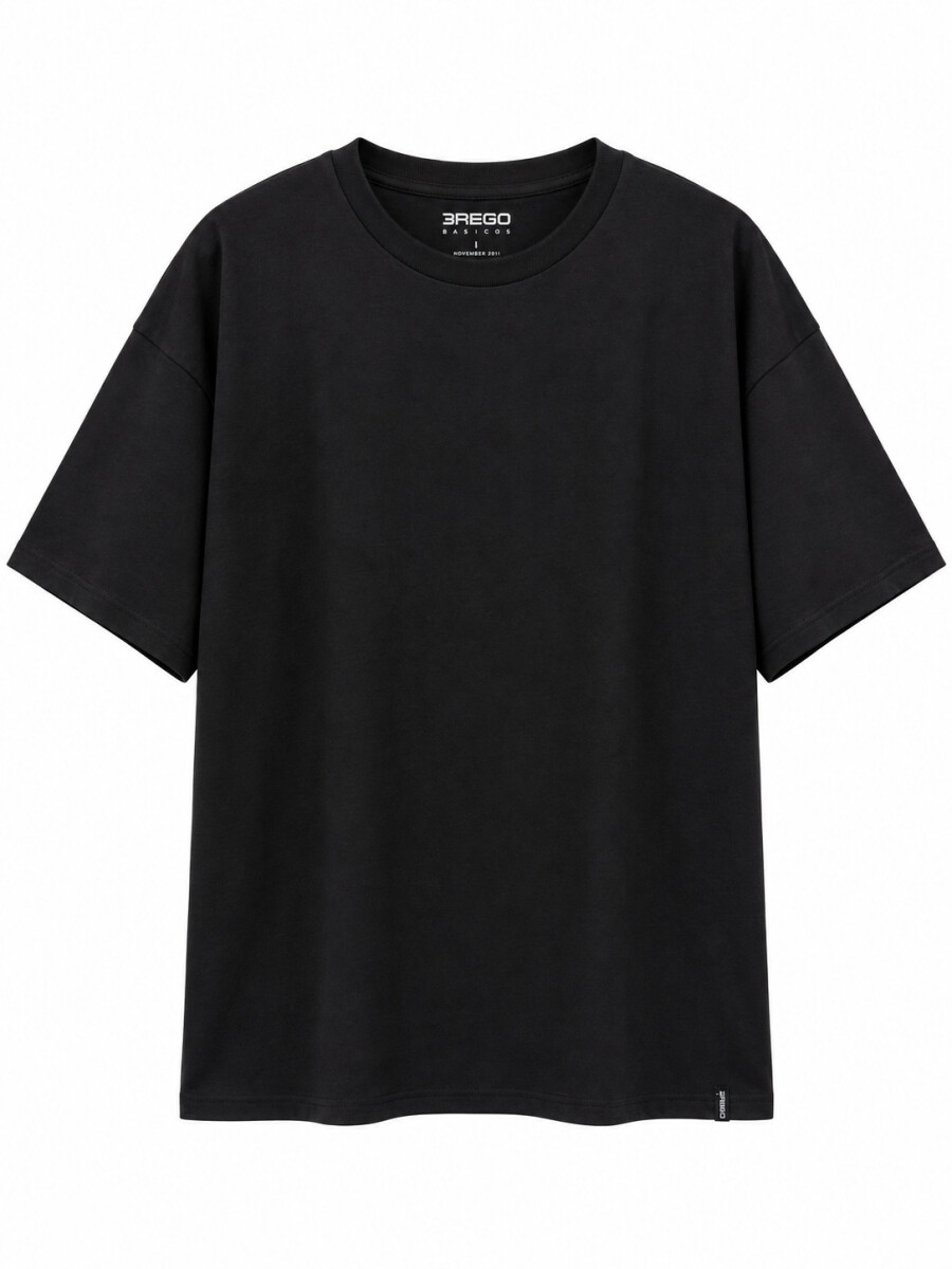 REMERA DEN - NEGRO 