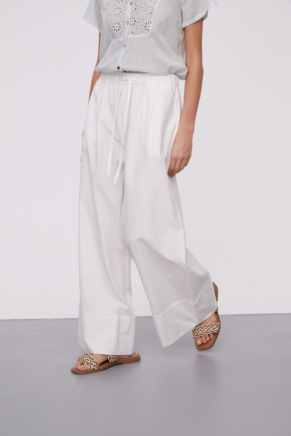 Pantalon Bluey Blanco