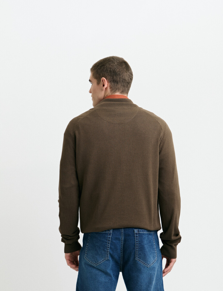 470981 CARDIGAN HARRINGTON LABEL Oliva