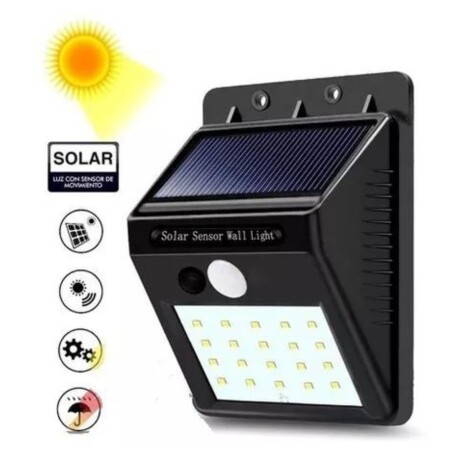 Foco Luz Led Solar con Sensor de Movimiento KIQW-021 001