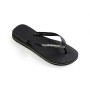 Sandalias Havaianas Brasil Logo FC Hombre Negro/Negro