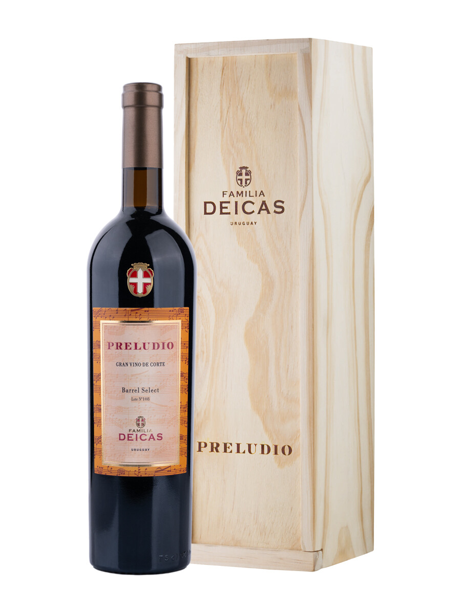 Vino Familia Deicas Preludio Tinto Con Estuche 750 ml Vino Familia Deicas Preludio Tinto Con Estuche 750 ml