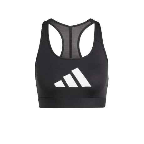 TOP DEPORTIVO adidas POWERREACT BIG LOGO Black & White