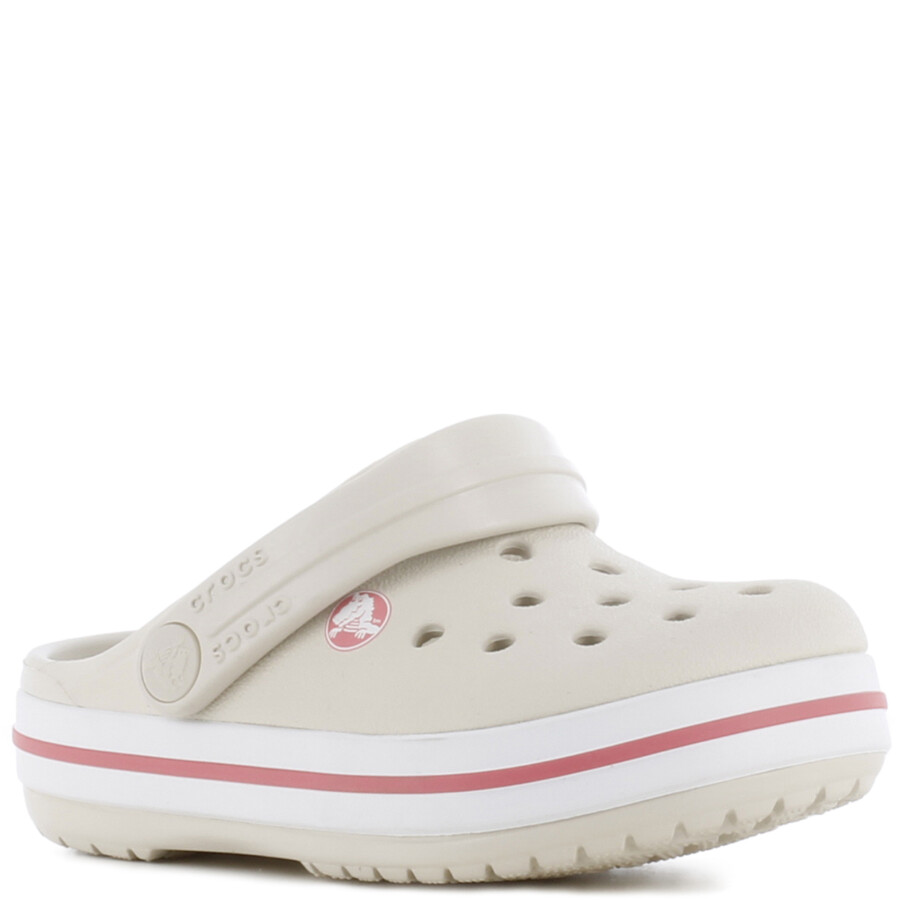 Zuecos Infantiles Crocs Crocband Clog Anaranjado Melón