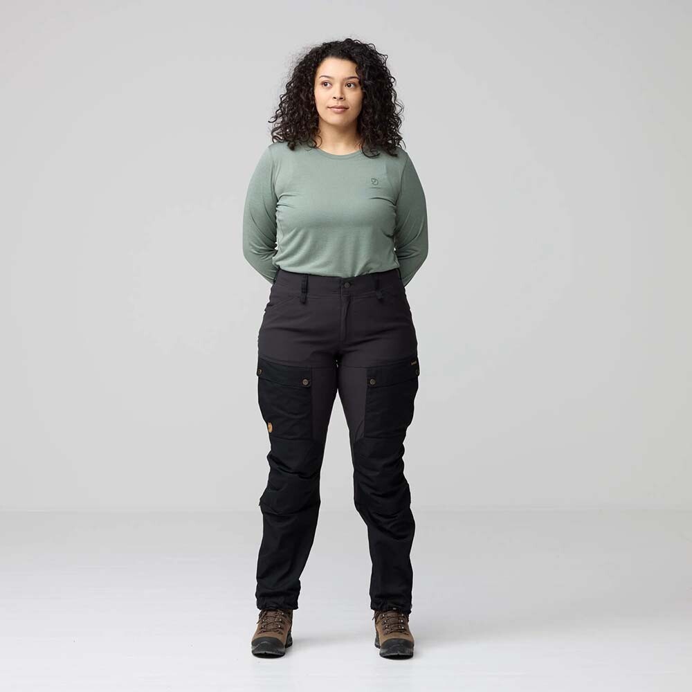 Pantalón Fjallraven Keb Trousers Curved W Mujer Timber Brown-Chestnut
