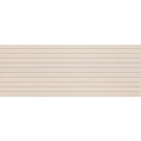 Ceramica Beige Claro Mate Tipo Ripado 45X120Cm Pared GAMAS DE BEIGE