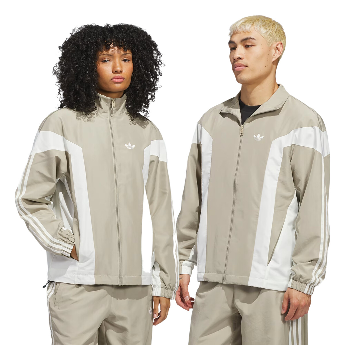 Campera Adidas Windbreak Wonder Cargo - Beige 