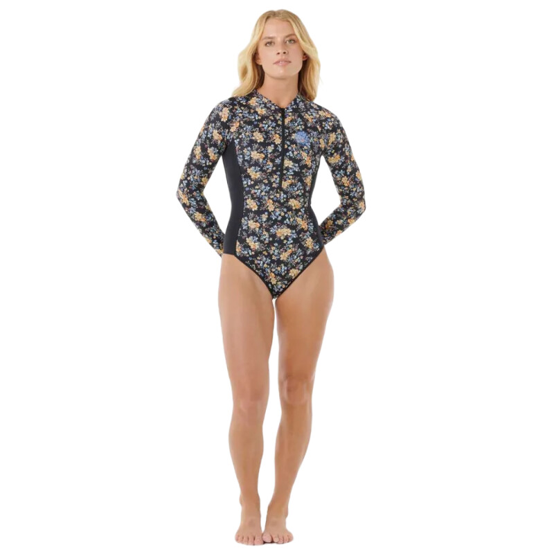 Lycra Rip Curl Pacific Rider Upf Surfsuit - Negro Lycra Rip Curl Pacific Rider Upf Surfsuit - Negro