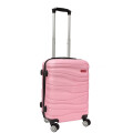 Valija Rigida Carry On Con Mango Telescopico Rosa