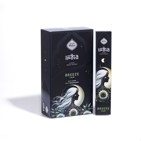 INCIENSO INDIA BLACK SAGRADA MADRE X12 Brisa