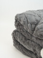 Manta Stace 1 1/2 Plaza - 420g Gris