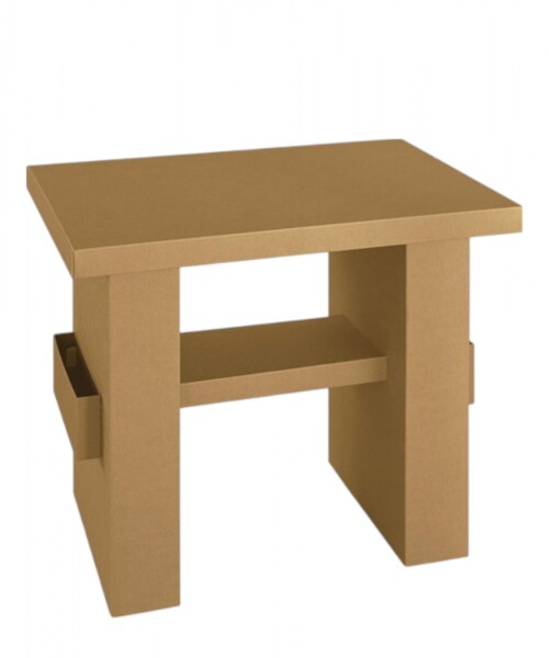 Mesa carton 85x60x70 cm. - MADERA Mesa carton 85x60x70 cm. - MADERA