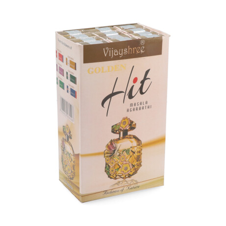 INCIENSO VIJAYSHREE CAJA X12 Golden Hit