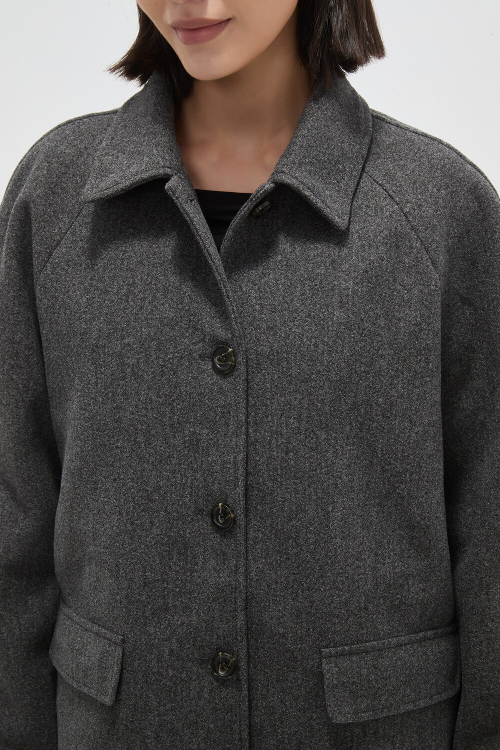 Tapado Sirca Gris Melange Oscuro