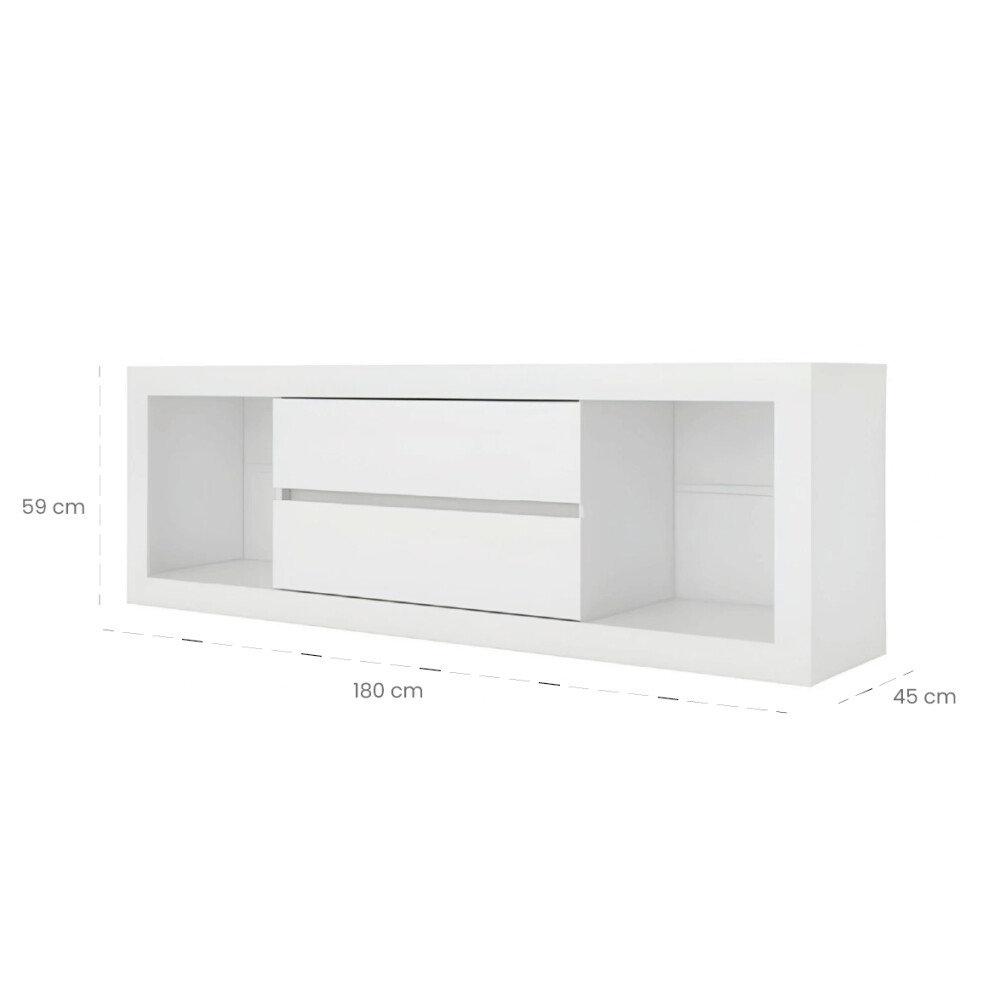 Rack para TV 70" - Casablanca - Infinite Blanco