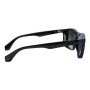 Lentes de sol De Tr90 Cuadrado Flap Gradiente Azul/Negro