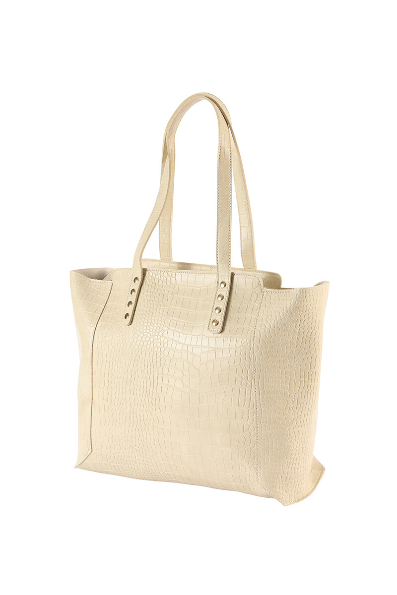 Cartera Origen Beige