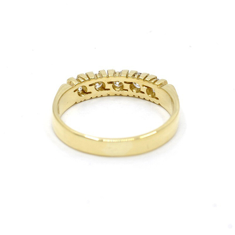 Anillo En Oro 18K Con Brillantes Anillo En Oro 18K Con Brillantes