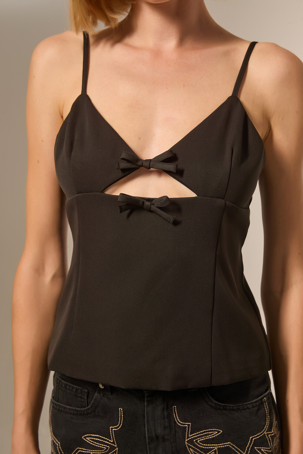 Musculosa Pantel Negro