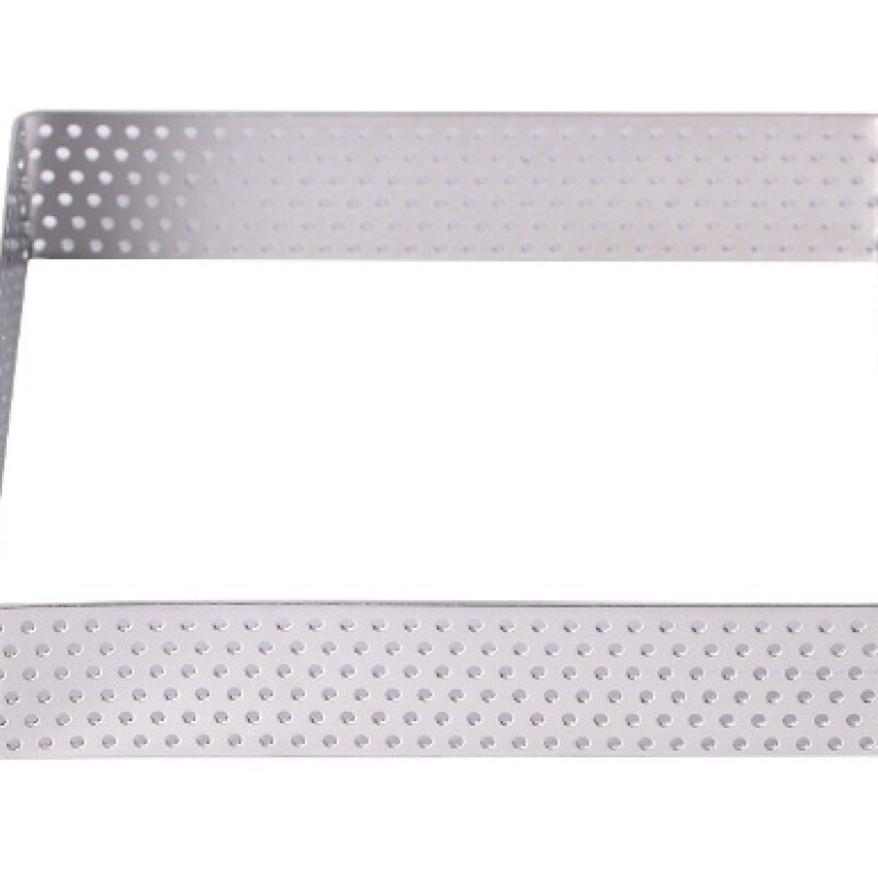 Molde para postres micro perforado metal 10cm N/a