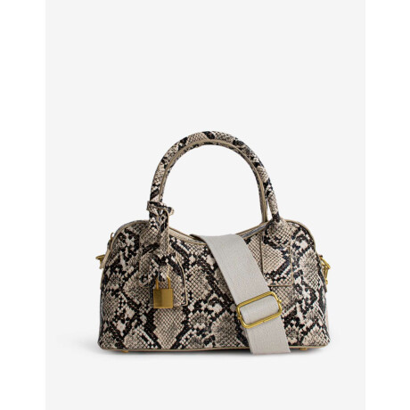 Cartera City Snake Estampado Animal Print