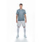 POWER SOCCER JERSEY SOLID ROJO/BLANCO GRIS/NEGRO