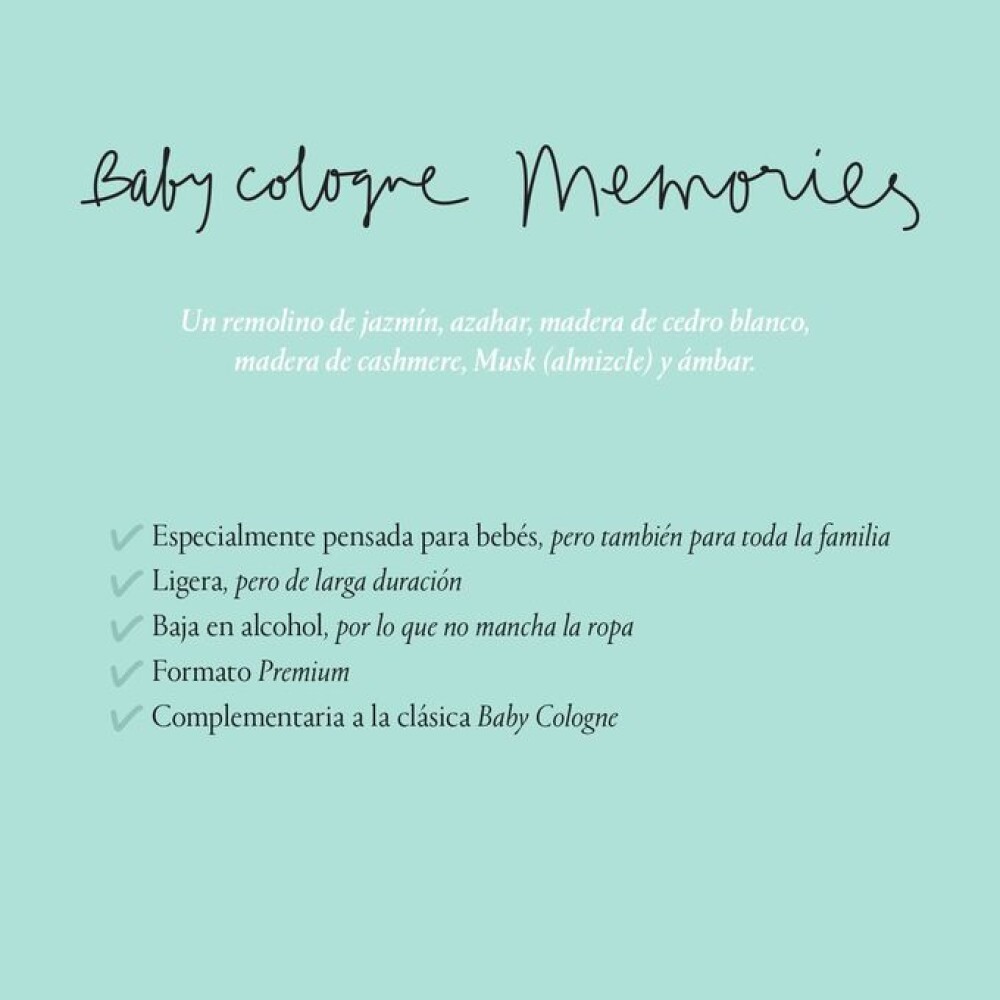 Baby Cologne perfume colonia SUAVINEX - memories Baby Cologne perfume colonia SUAVINEX - memories