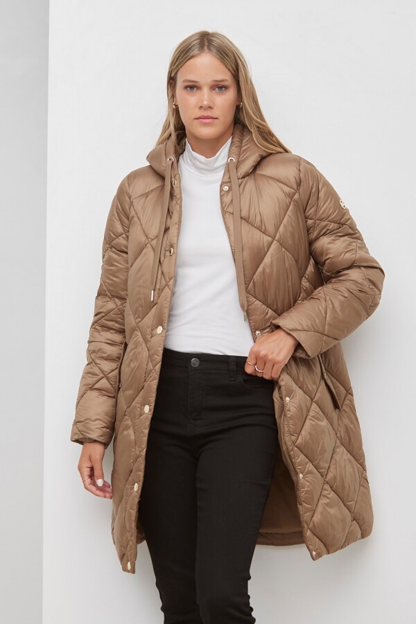 Campera Abrigo TOSTADO