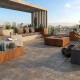 SEMI GRES 76X76 RECTIFICADO ANTIDESLIZANTE MARRON MATE GAMAS DE MARRON