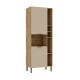 MUEBLE PARA MICROONDAS SERIE VIV ALUMINIO KITS PARANA GAMAS DE BEIGE