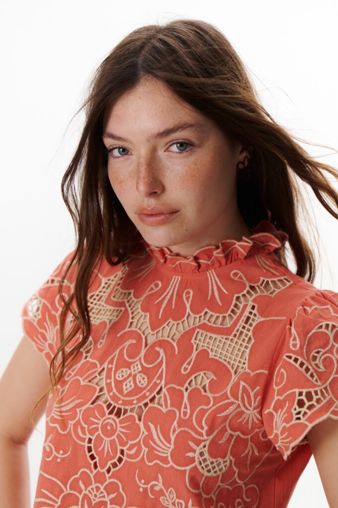 BLUSA AMELIA CORAL