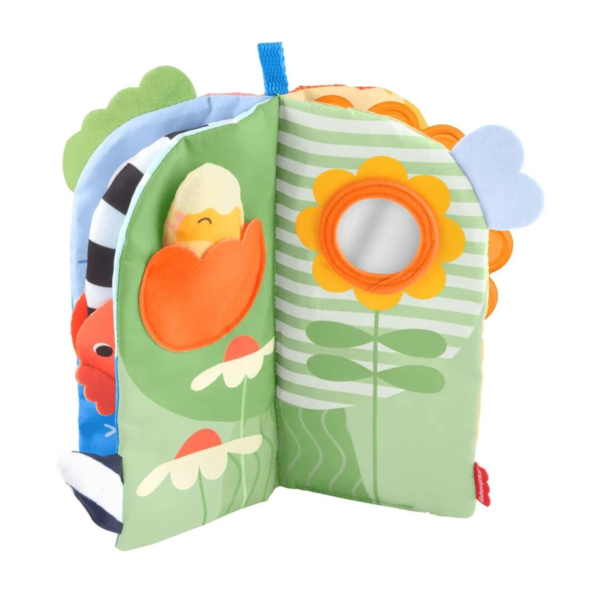 Libro Infantil Fisher Price Sensorial Suave para Bebes 