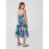 CROSS BCK MIDI DRESS SP APR MLT FLRL