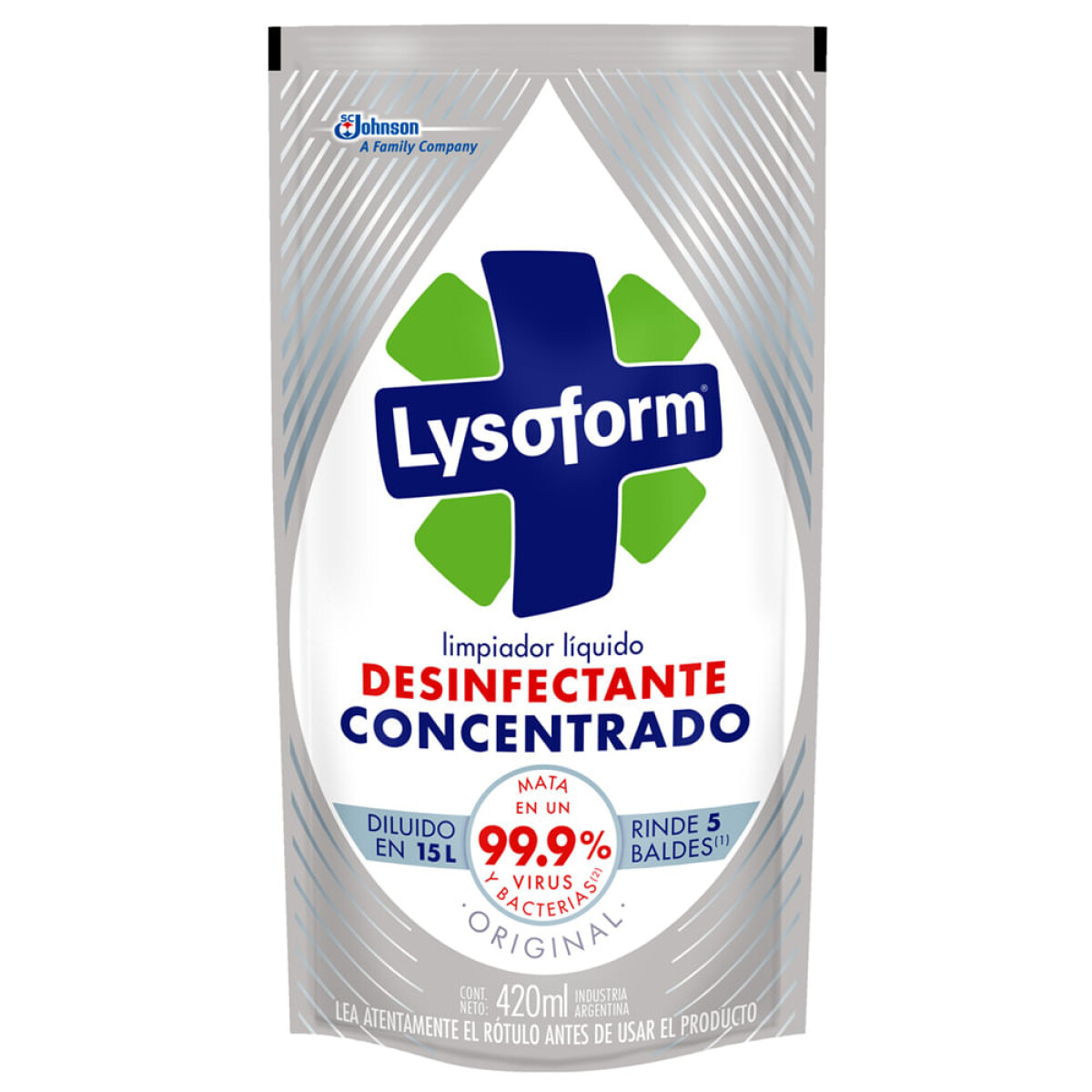 Lysoform Limpiador Tradicional Repuesto 500 ml – Higiene y Desinfección del Hogar
