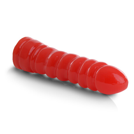 Consolador Tornado Macizo Rojo