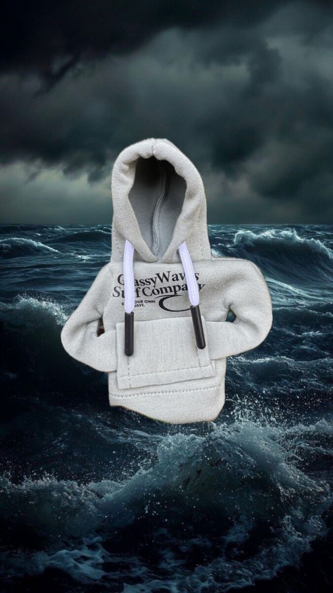 Mini Hoodie Palanca de Cambios / Gris 
