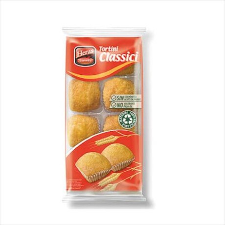MAGDALENAS HERAS TORTINI CLASICA VAINILLA 8 PCS 200GRS MAGDALENAS HERAS TORTINI CLASICA VAINILLA 8 PCS 200GRS