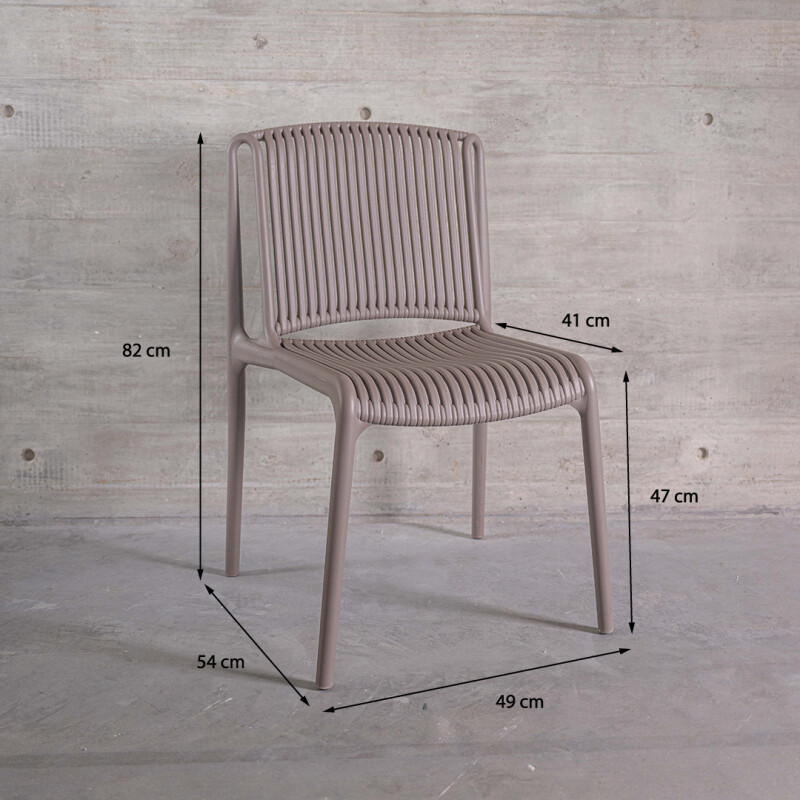 Silla Sicilia Gris